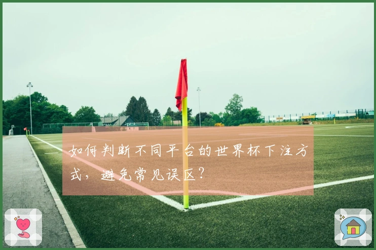 如何判断不同平台的世界杯下注方式，避免常见误区？